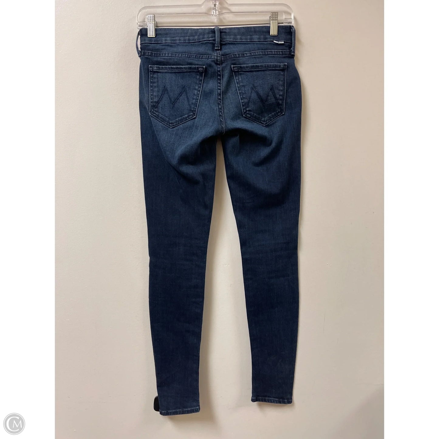 Jeans Skinny By Mother In Blue Denim, Size: 0