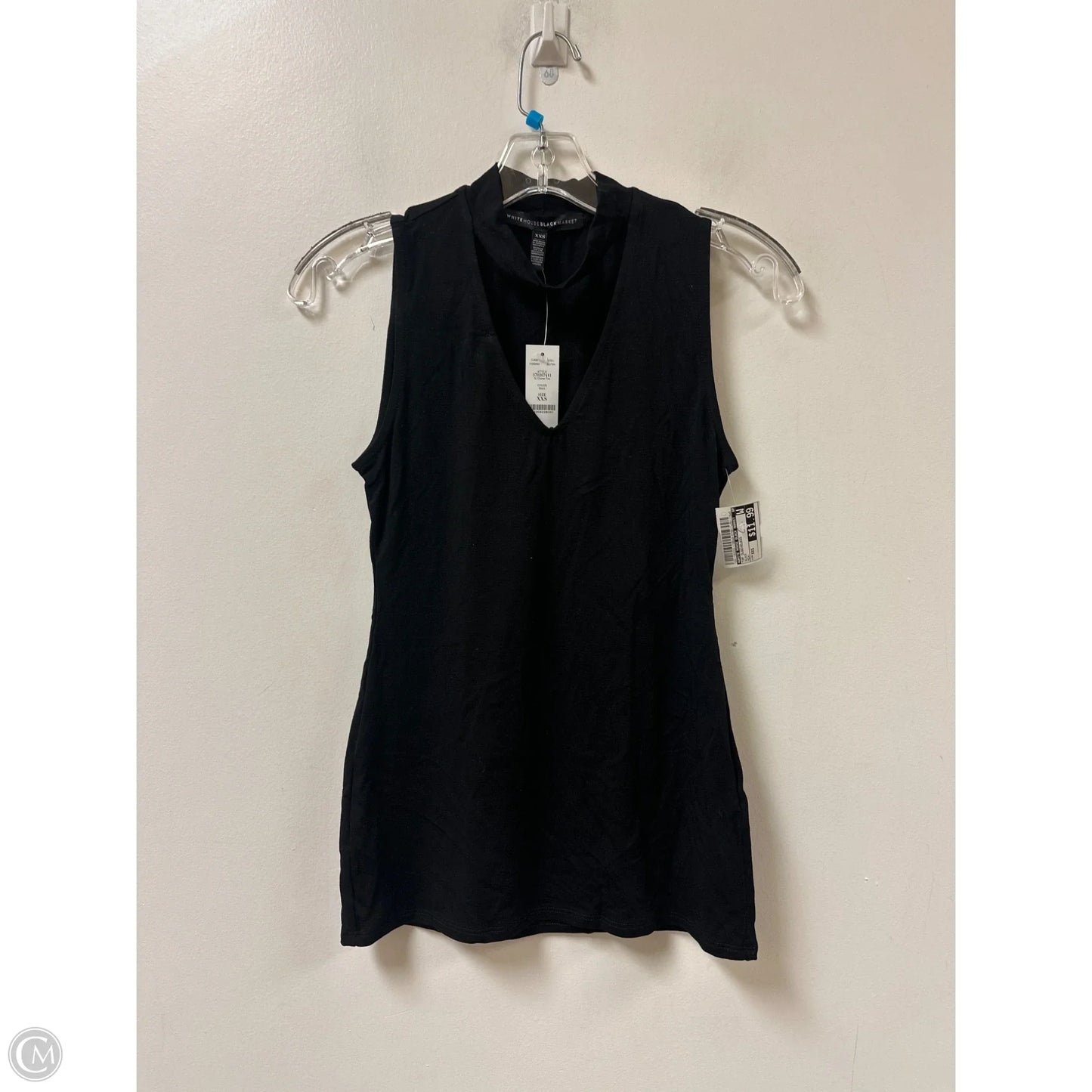 Top Sleeveless By White House Black Market In Black, Size: Xxs