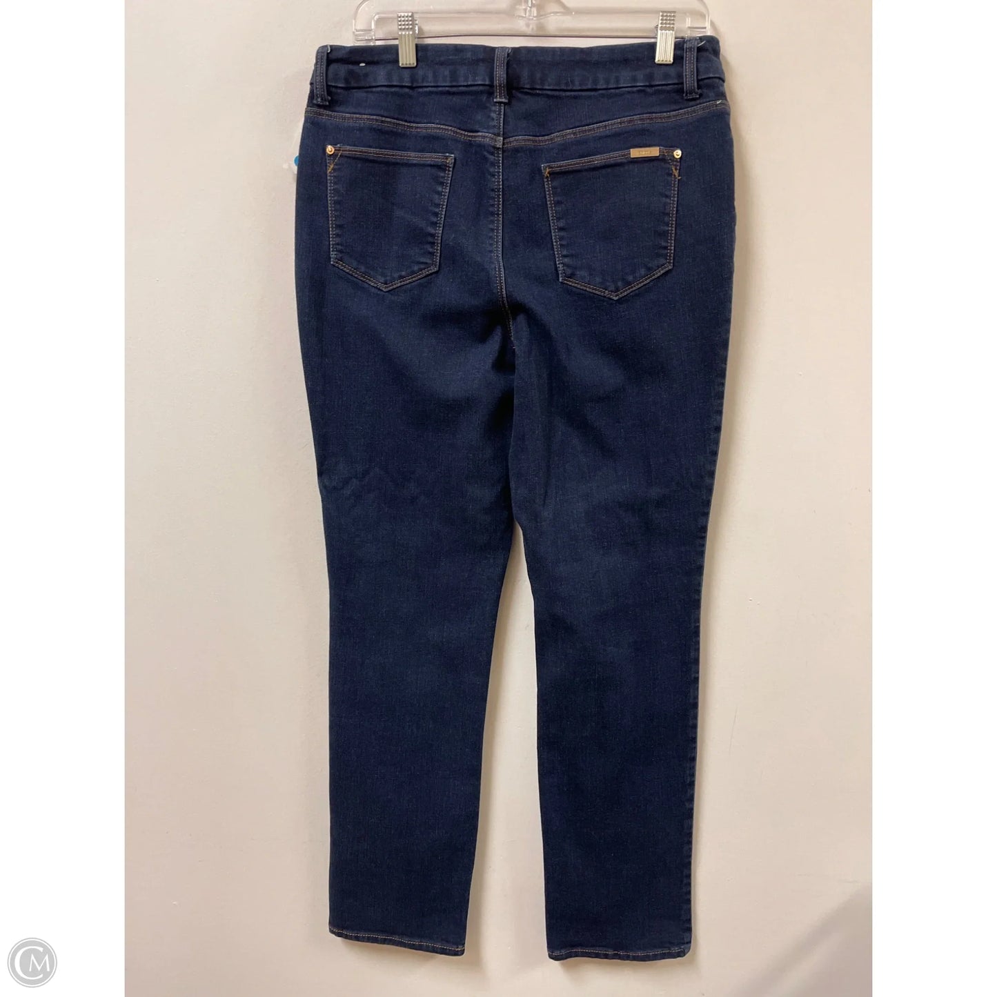 Jeans Skinny By Chicos In Blue Denim, Size: M