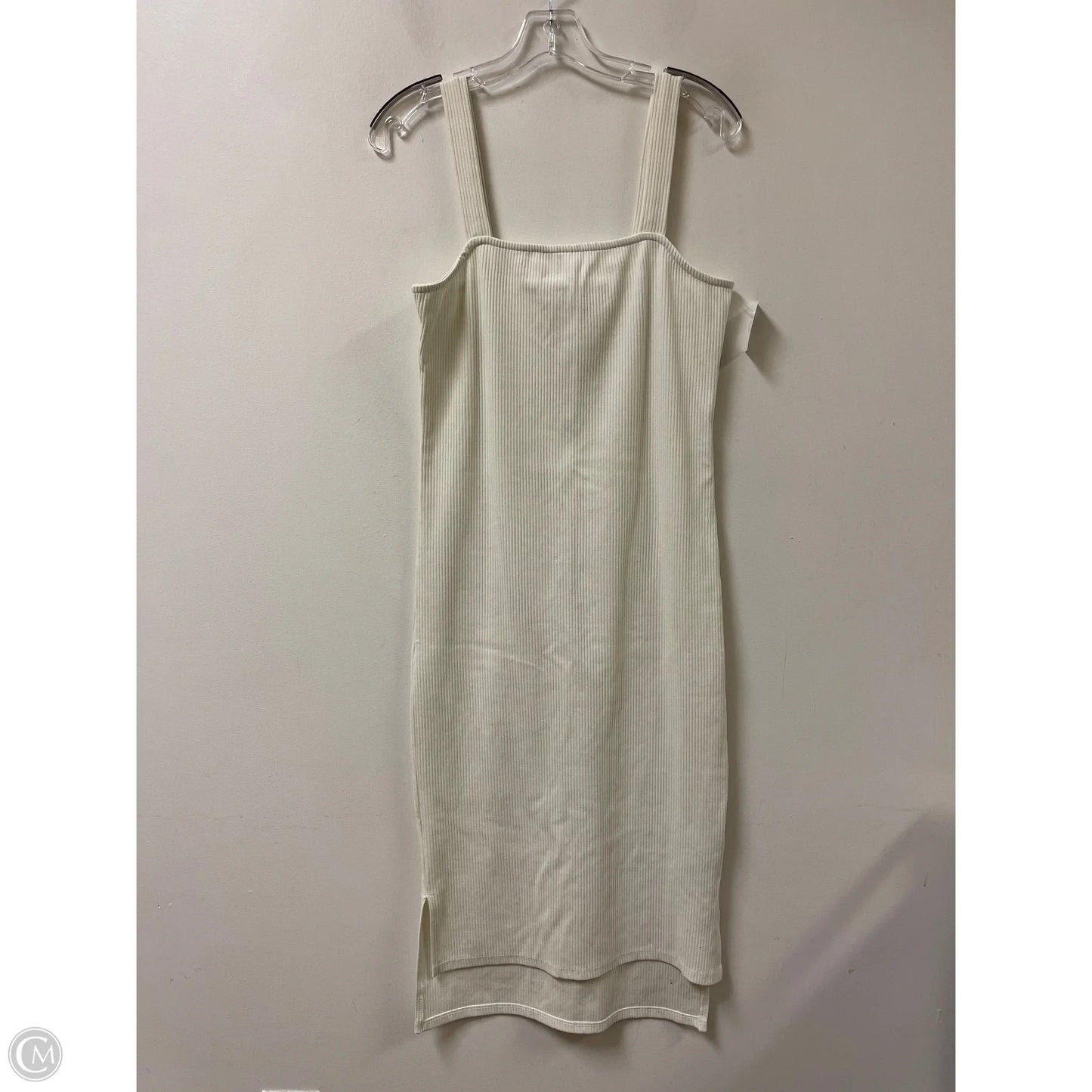 Dress Casual Midi By The Drop In Cream, Size: M