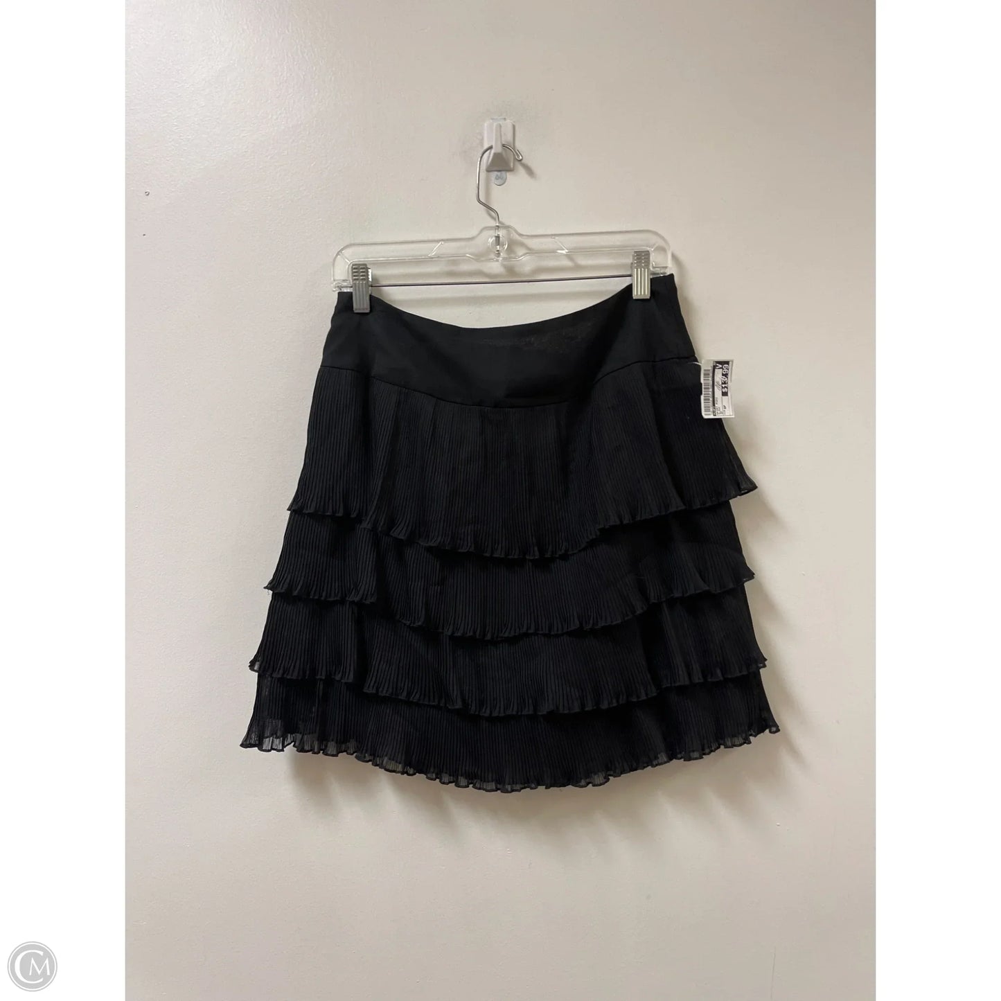Skirt Midi By Loft In Black, Size: 6p