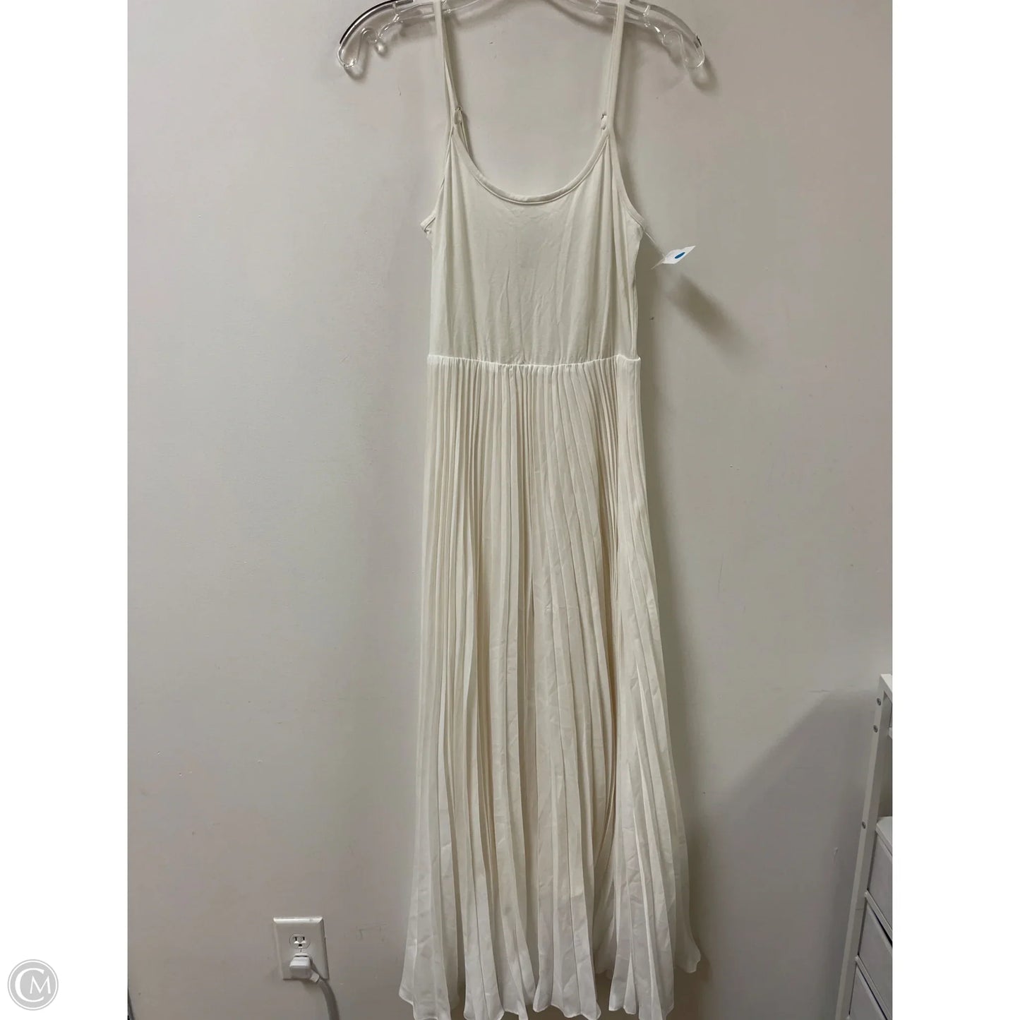 Dress Casual Maxi By Anthropologie In White, Size: S