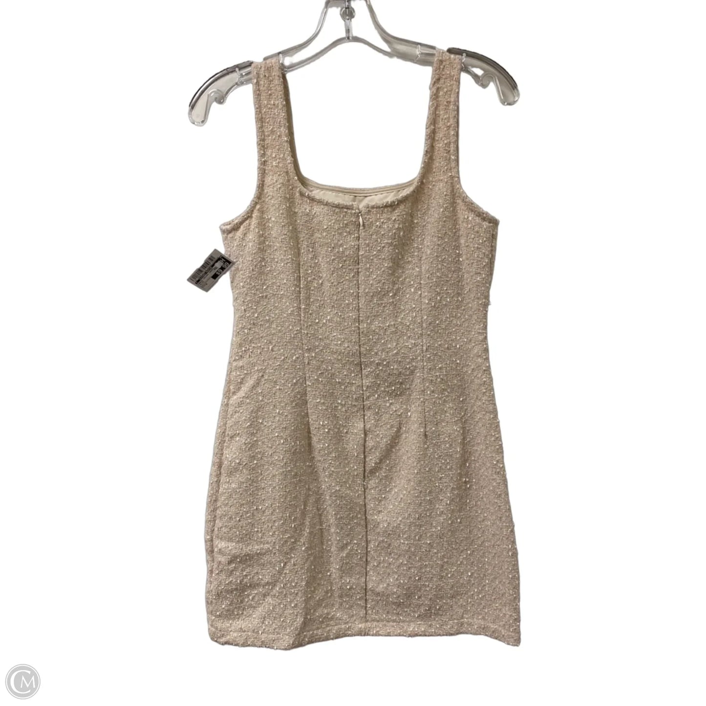 Dress Casual Short By Clothes Mentor In Beige, Size: M