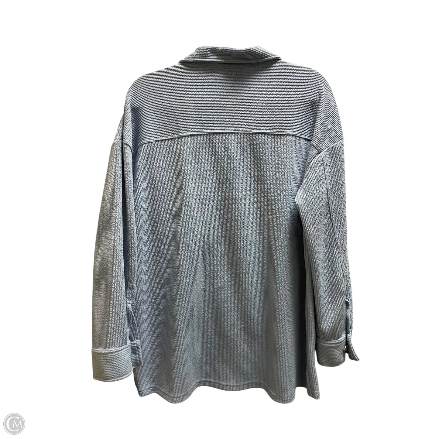 Top Long Sleeve By Entro In Blue, Size: S