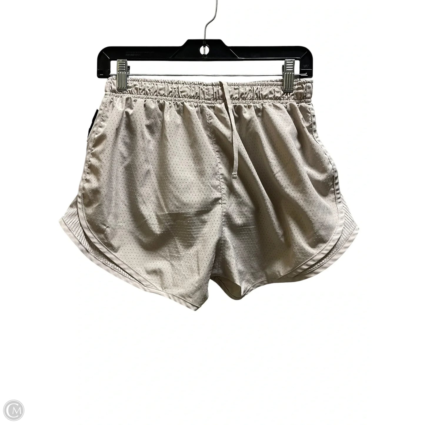 Athletic Shorts By Nike Apparel In Tan, Size: M