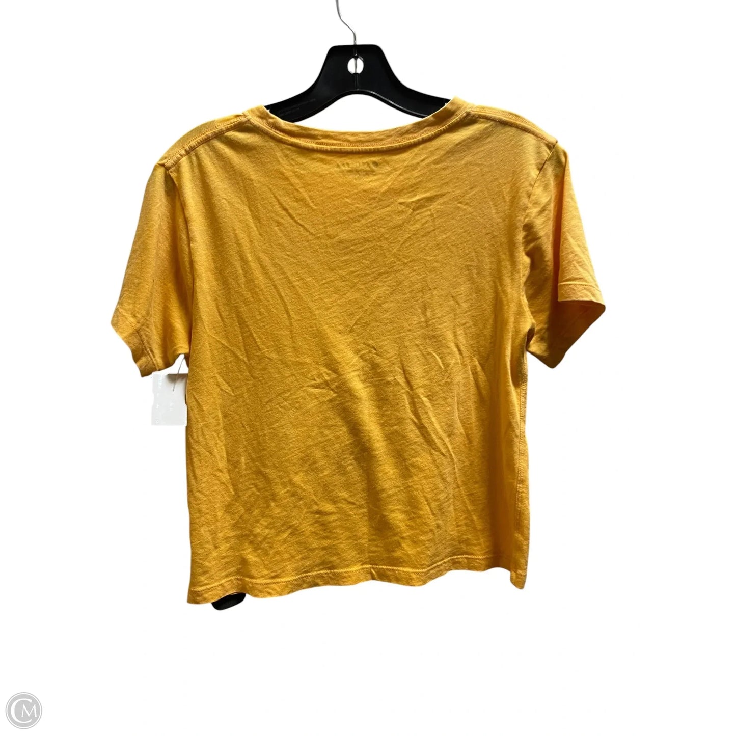 Top Short Sleeve Basic By Athleta In Yellow, Size: Xs