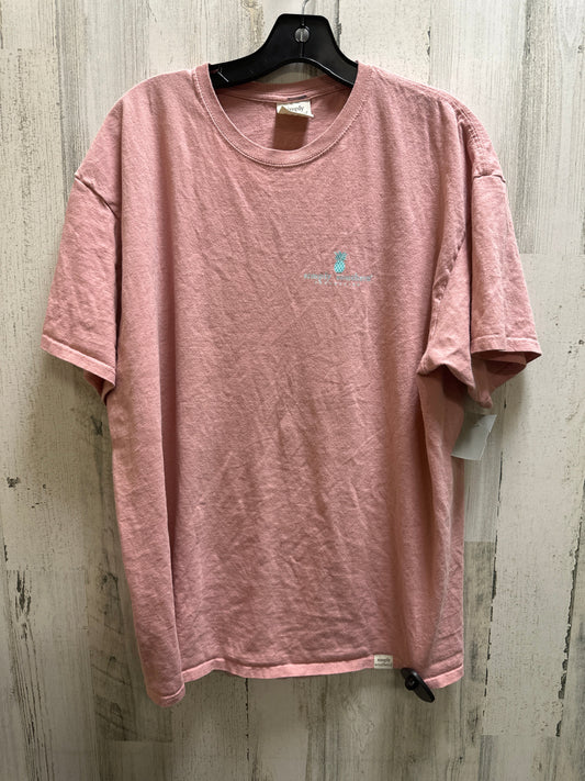 Top Short Sleeve Basic By Simply Southern  Size: Xl
