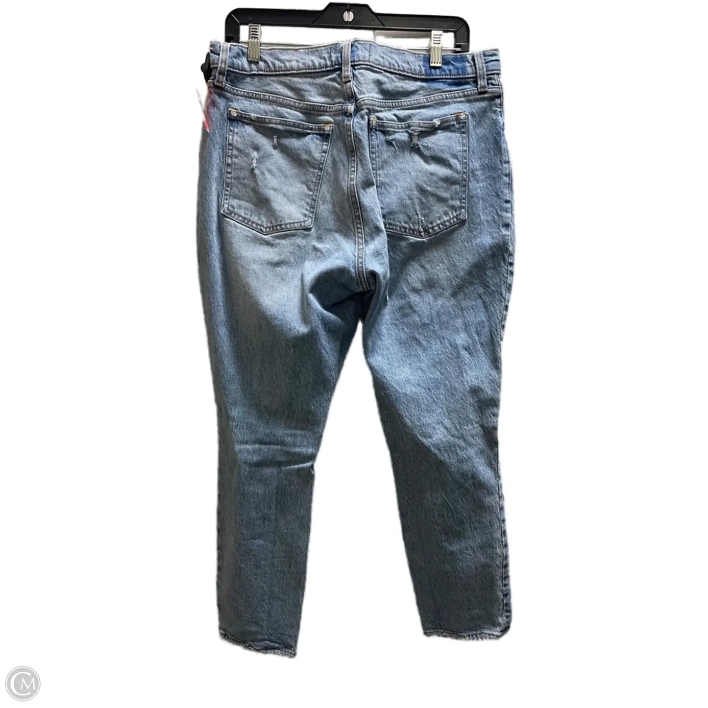 Jeans Skinny By Abercrombie And Fitch In Blue Denim, Size: 14