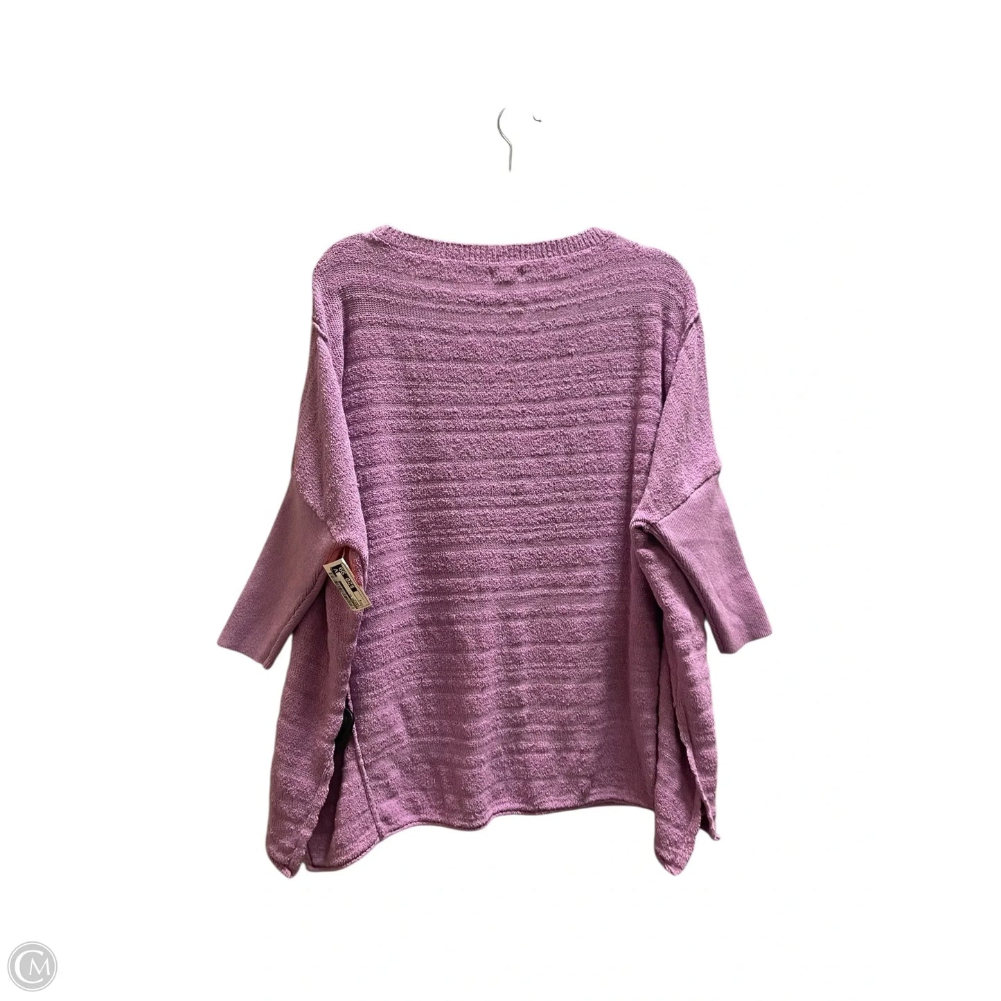 Sweater Short Sleeve By Pilcro In Purple, Size: S