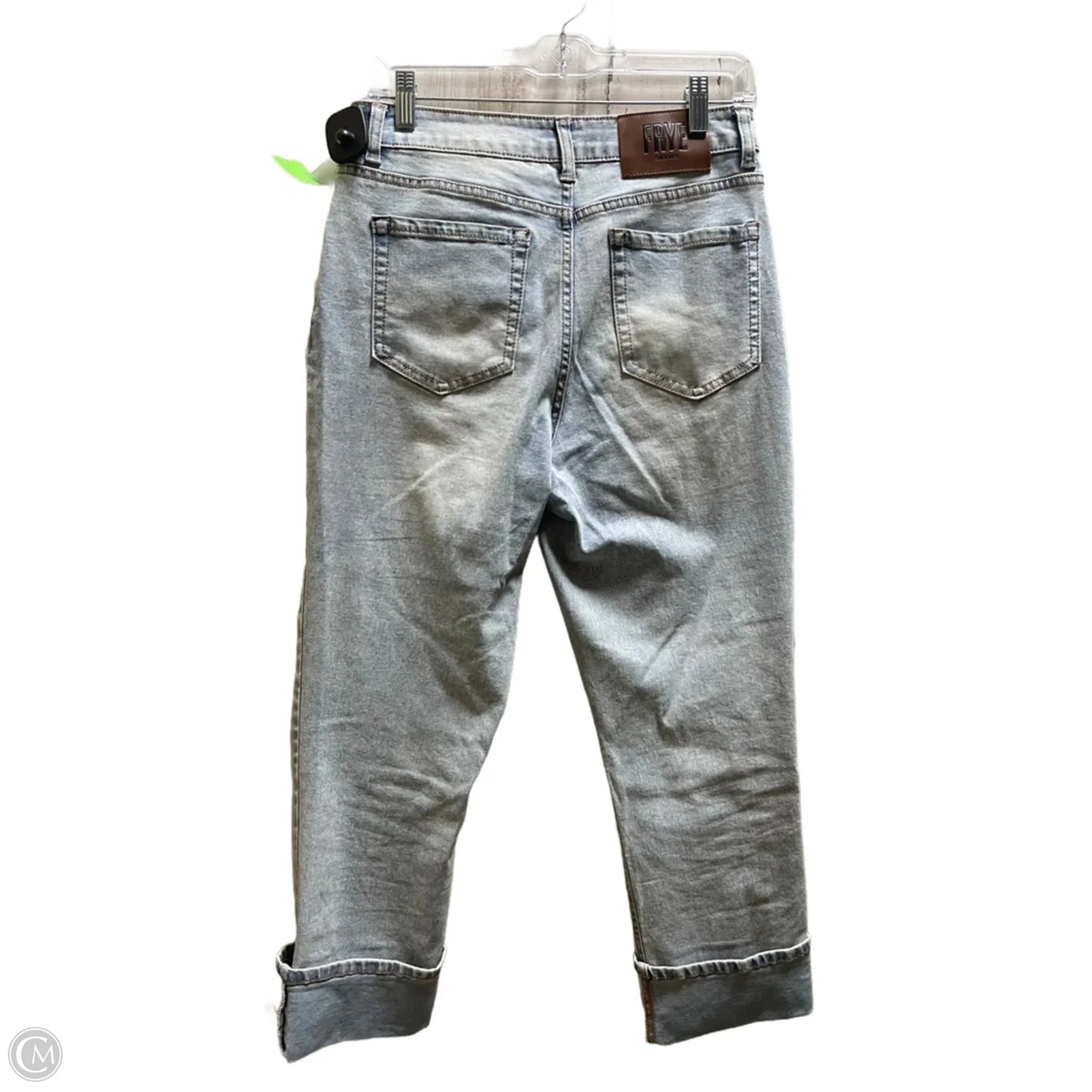 Jeans Designer By Frye In Blue Denim, Size: 4