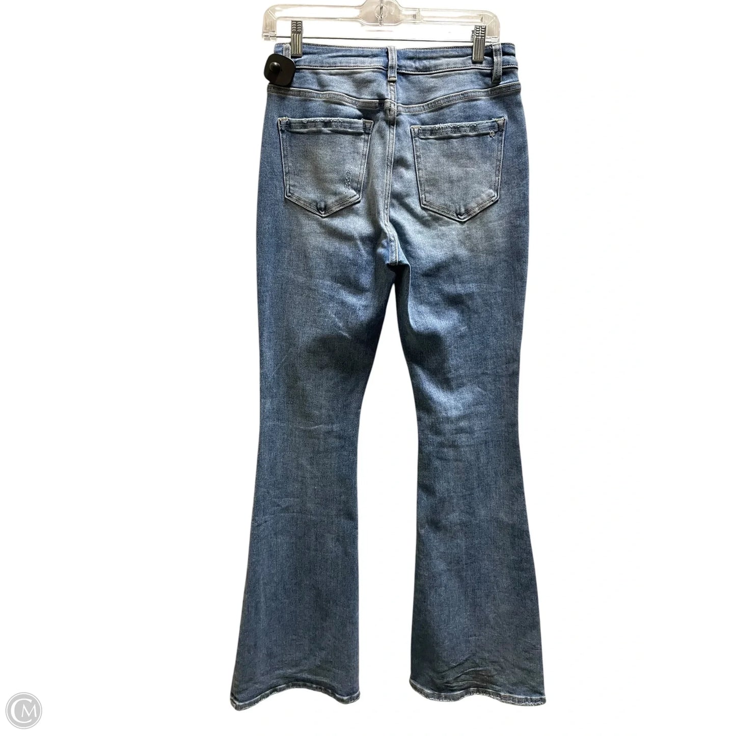 Jeans Boot Cut By Micas In Blue Denim, Size: 4