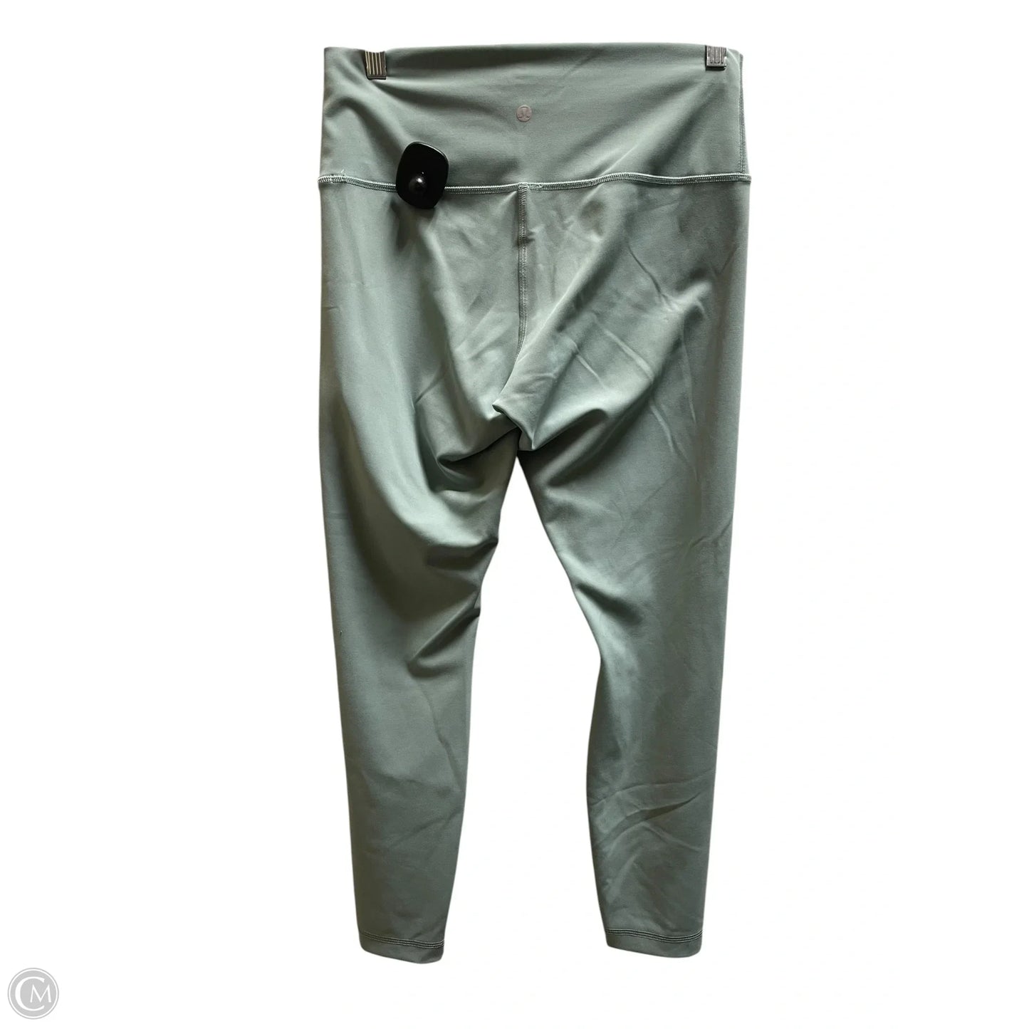 Athletic Leggings By Lululemon In Green, Size: 10
