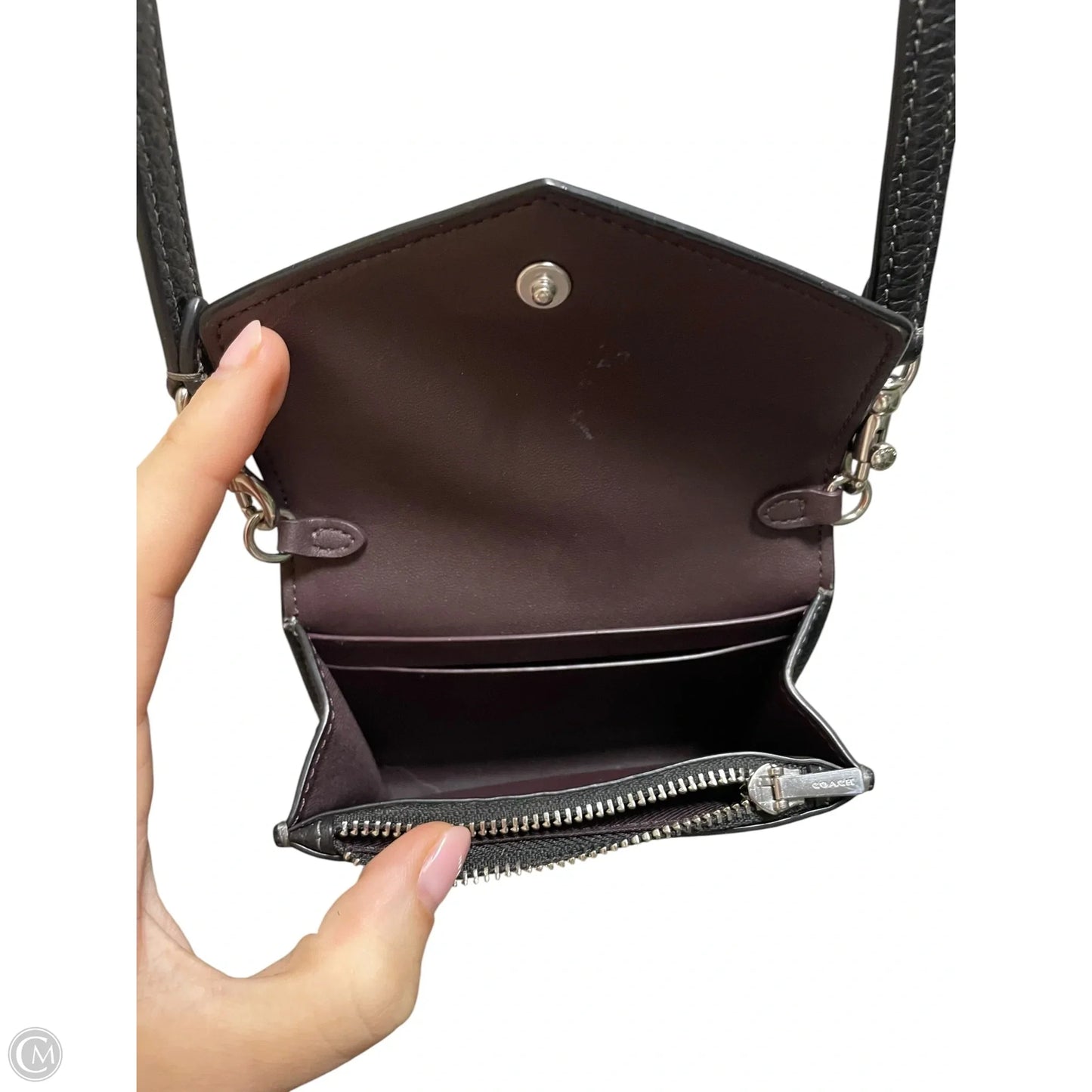 Crossbody Designer By Coach, Size: Small