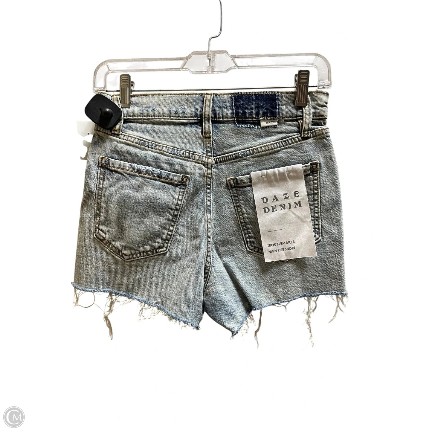 Shorts By Daze In Blue Denim, Size: 0