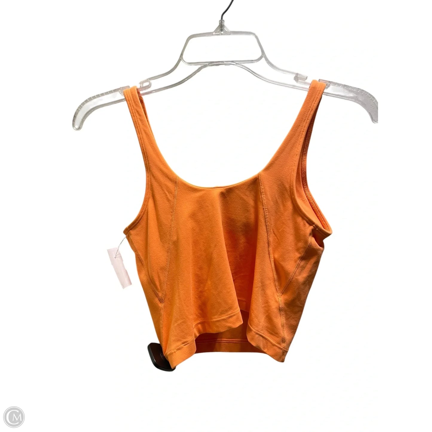 Athletic Tank Top By Lululemon In Orange, Size: 4