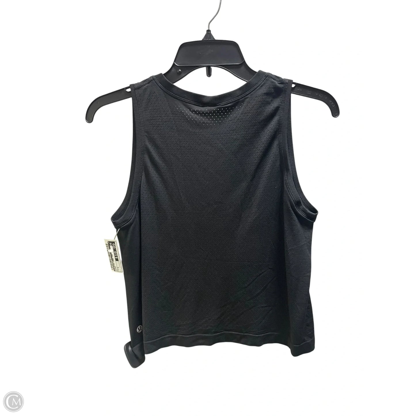 Athletic Tank Top By Lululemon In Black, Size: S