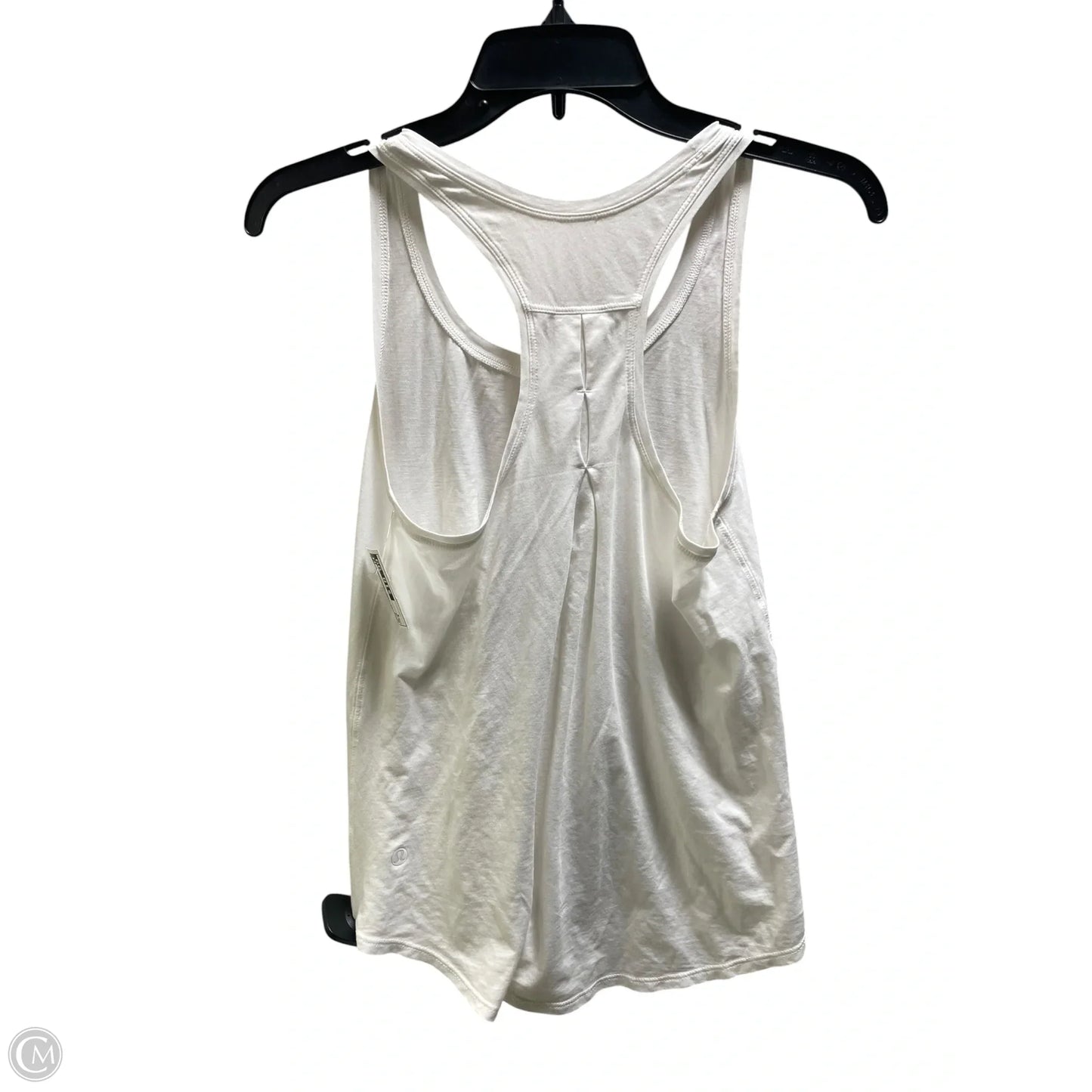 Athletic Tank Top By Lululemon In White, Size: S