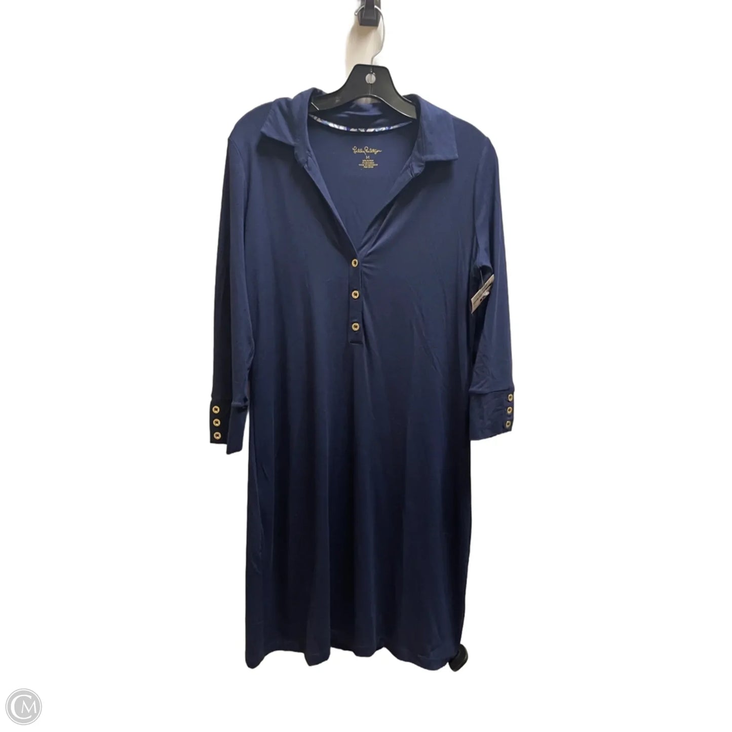 Dress Designer By Lilly Pulitzer In Navy, Size: M