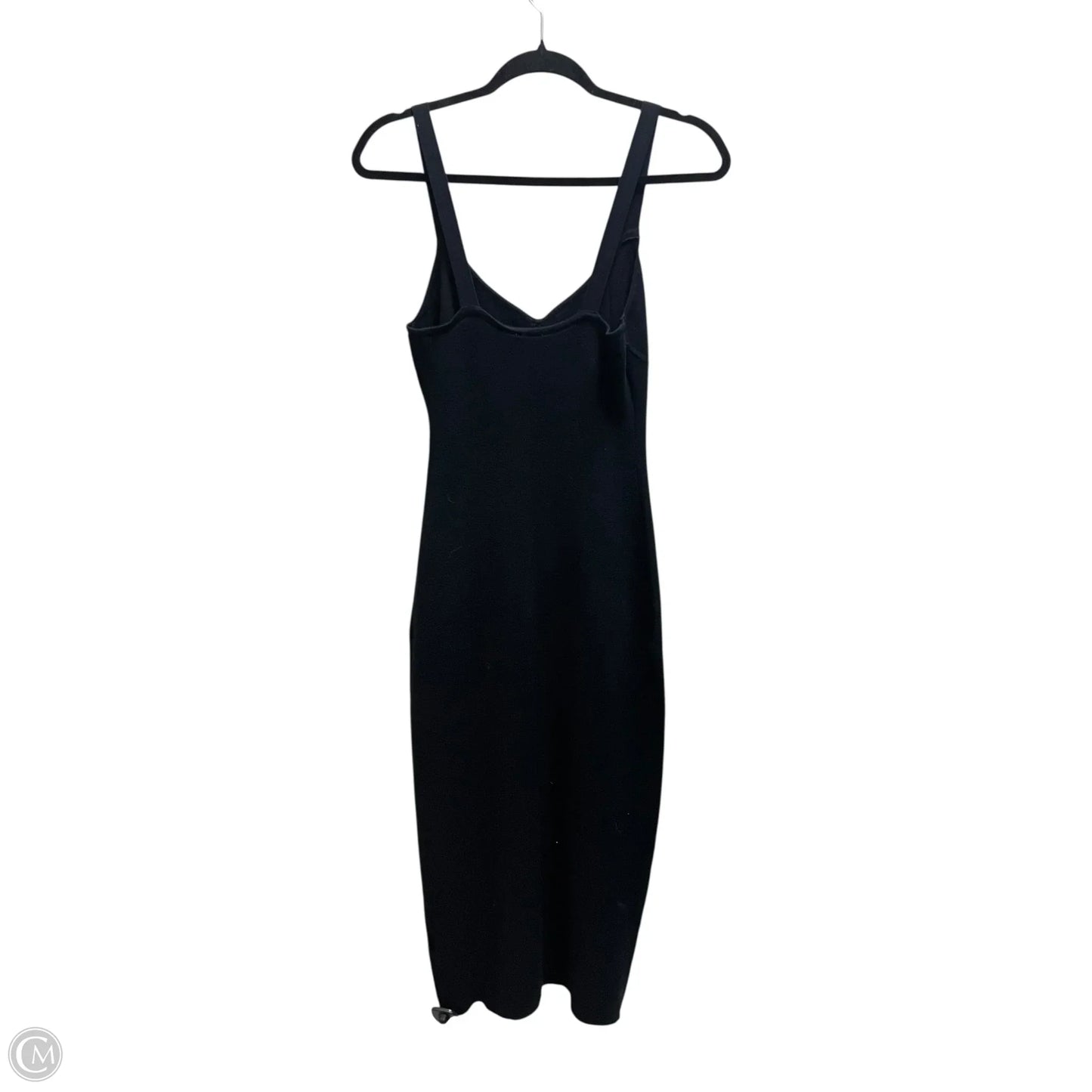 Dress Casual Midi By Abercrombie And Fitch In Black, Size: Sp