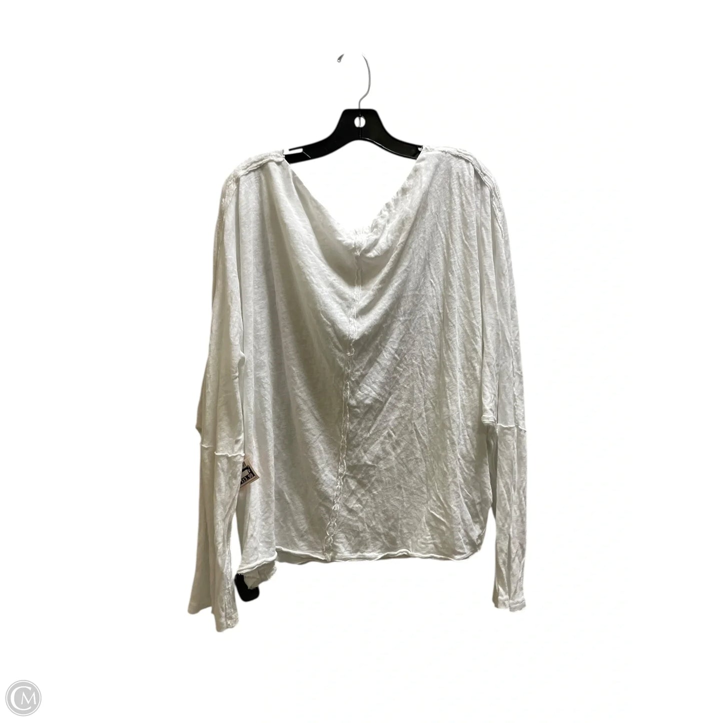 Top Long Sleeve By We The Free In White, Size: Xl