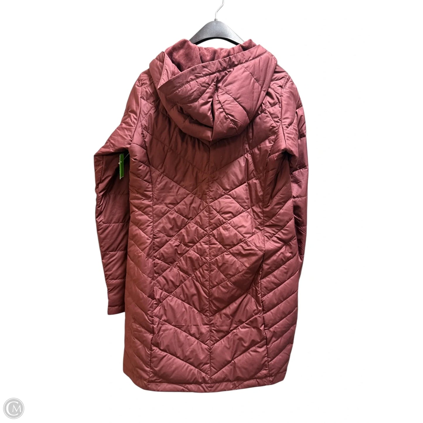 Jacket Puffer & Quilted By Columbia In Maroon, Size: S
