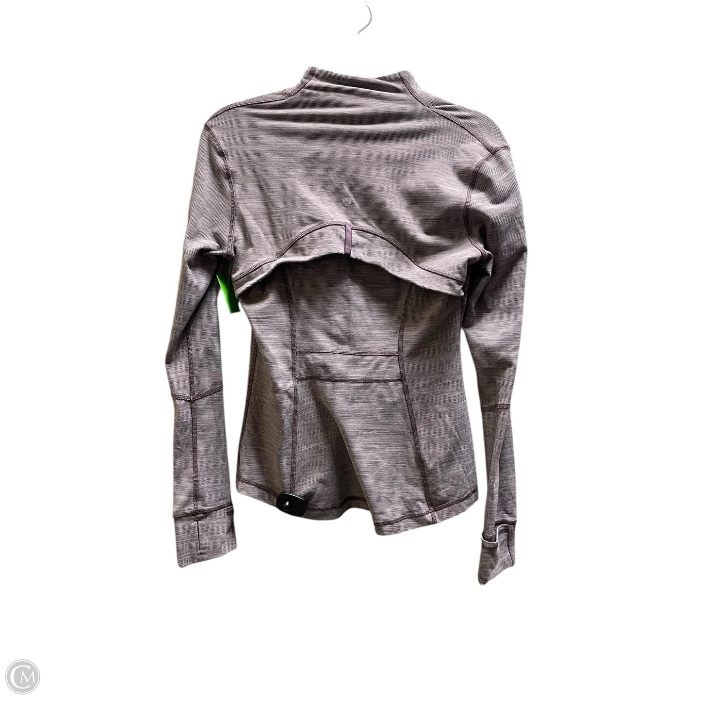 Athletic Jacket By Lululemon In Purple, Size: 8
