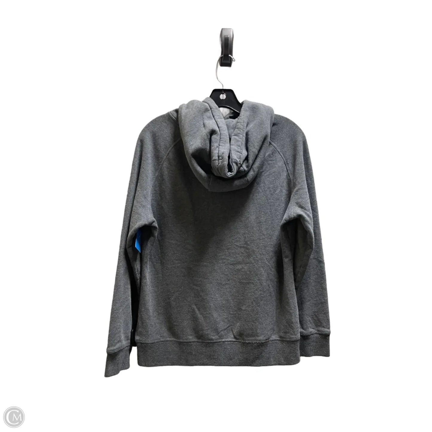 Athletic Sweatshirt Hoodie By Gym Shark In Grey, Size: M
