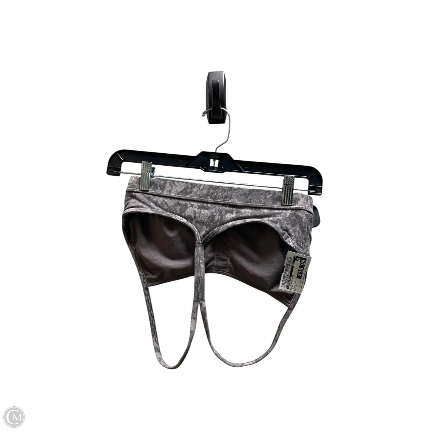 Athletic Bra By Lululemon In Grey, Size: 6