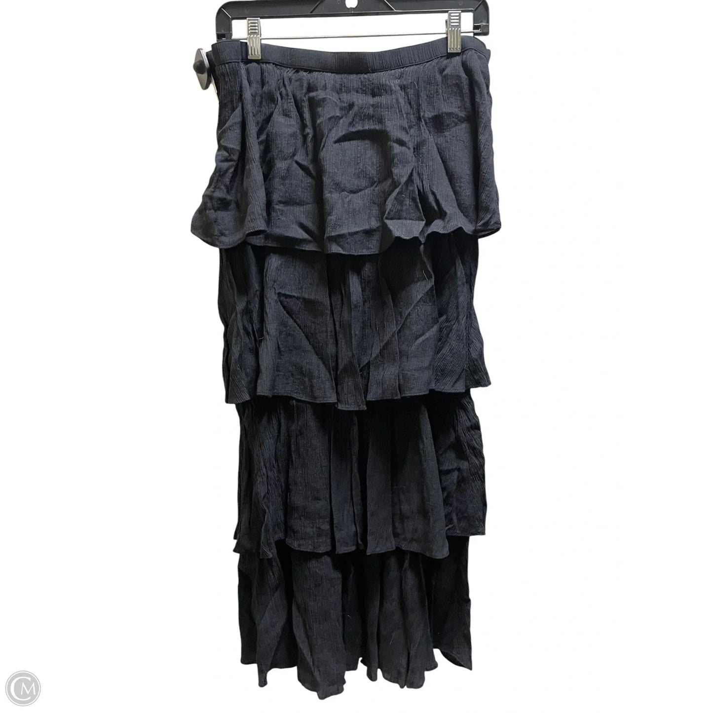 Skirt Maxi By Abercrombie And Fitch In Black, Size: 12