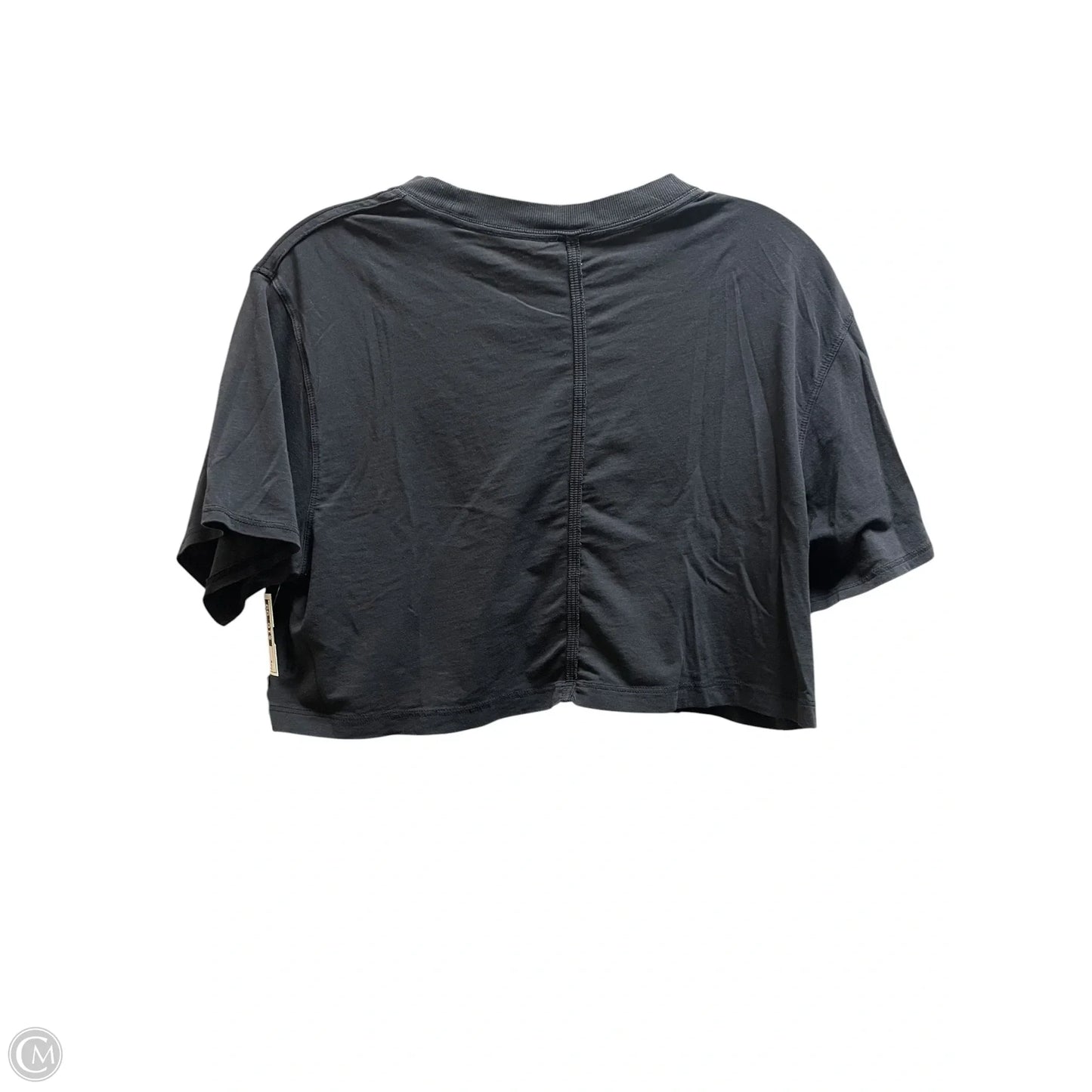 Top Short Sleeve By Lululemon In Black, Size: 6