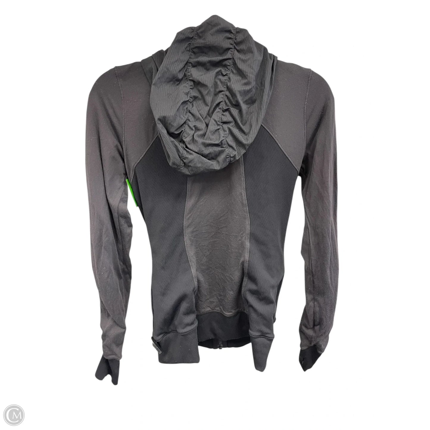 Athletic Jacket By Lululemon In Black, Size: 6