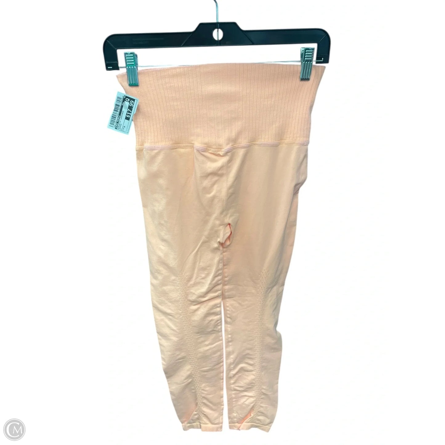 Athletic Leggings By Free People In Orange, Size: M