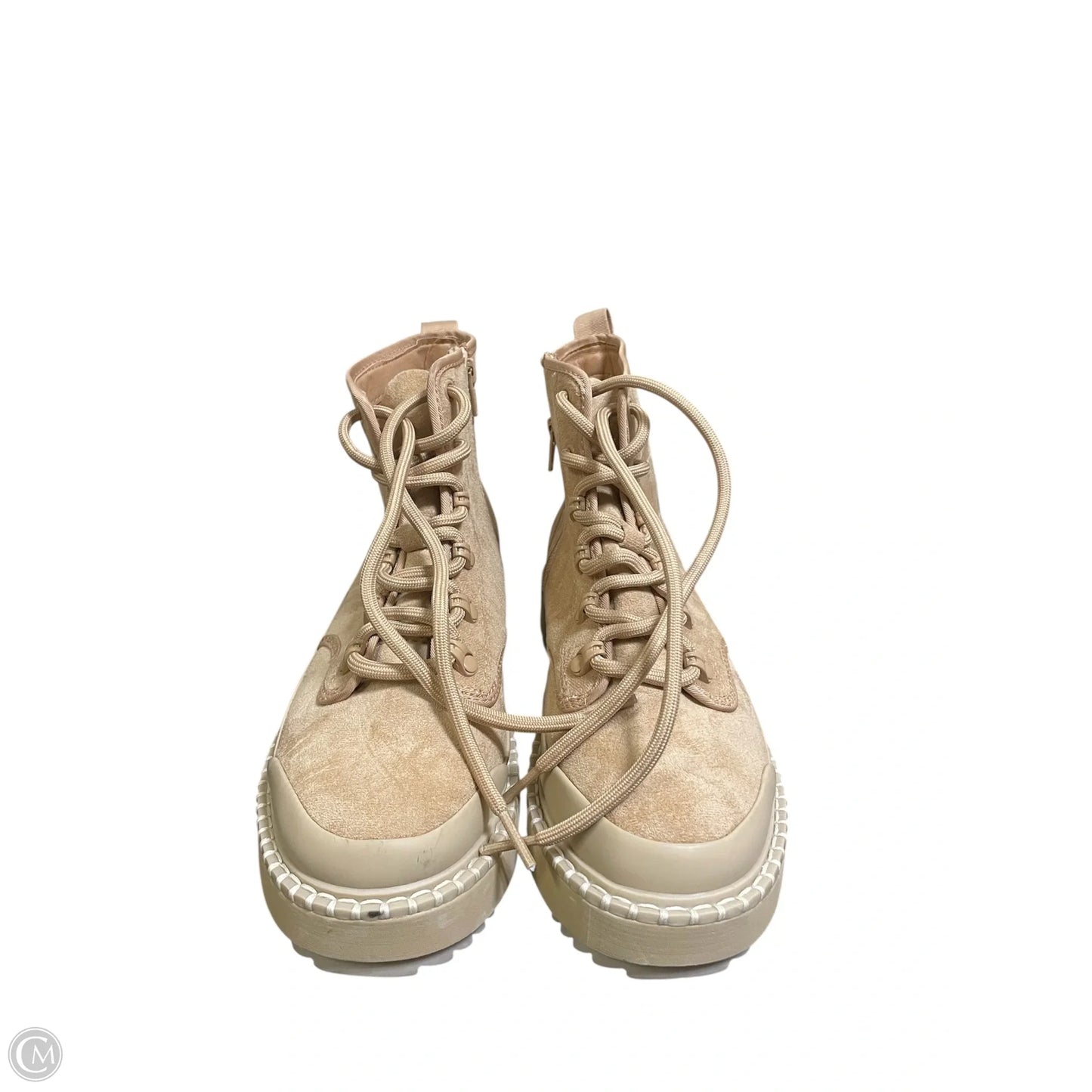 Boots Ankle Flats By Universal Thread In Tan, Size: 8.5