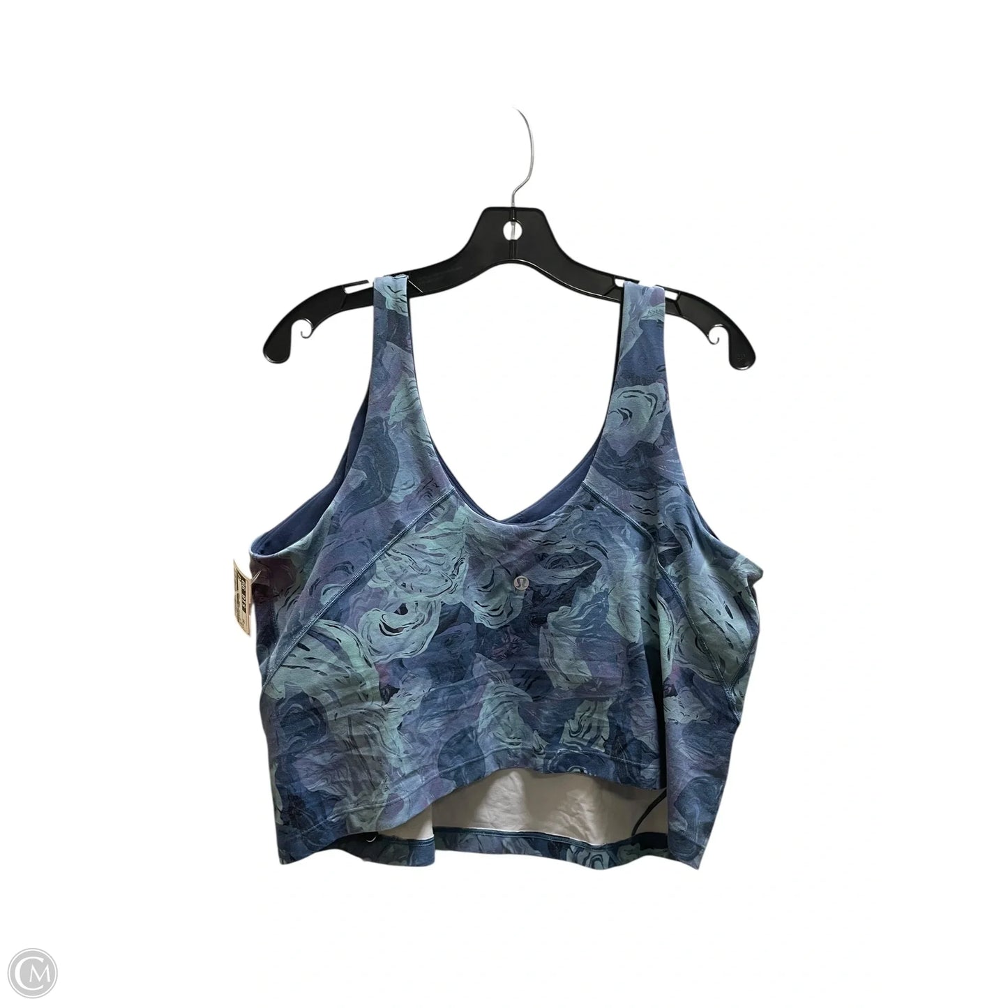 Athletic Tank Top By Lululemon In Blue, Size: 20