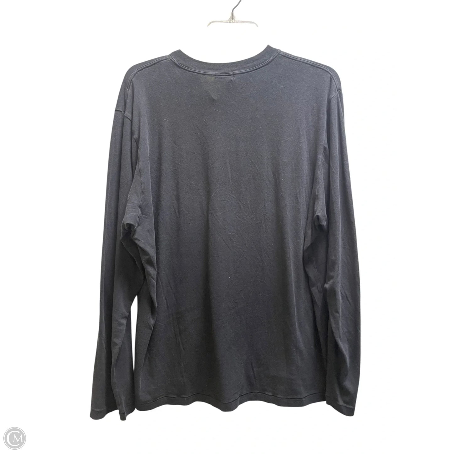 Athletic Top Long Sleeve Crewneck By Skims In Black, Size: M