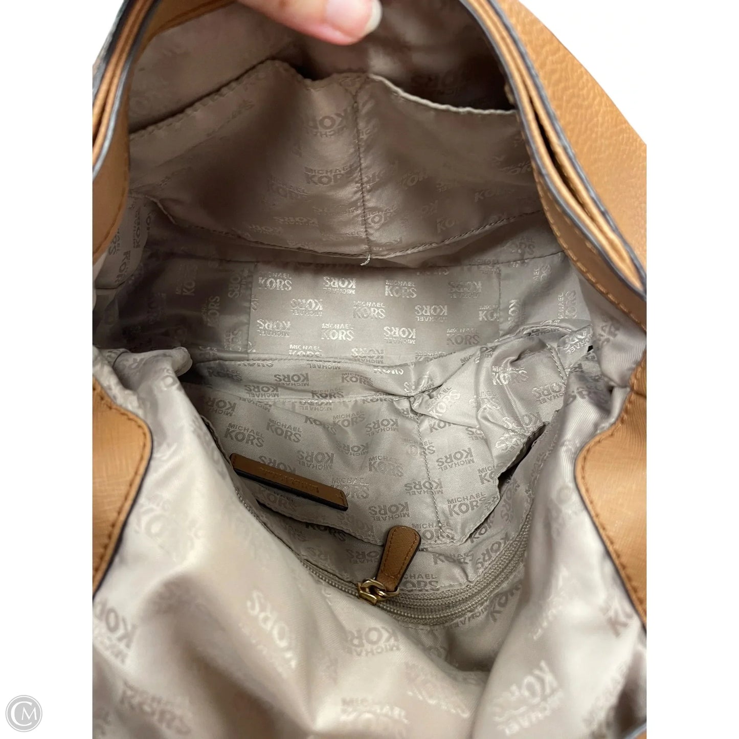 Crossbody Designer By Michael Kors, Size: Medium