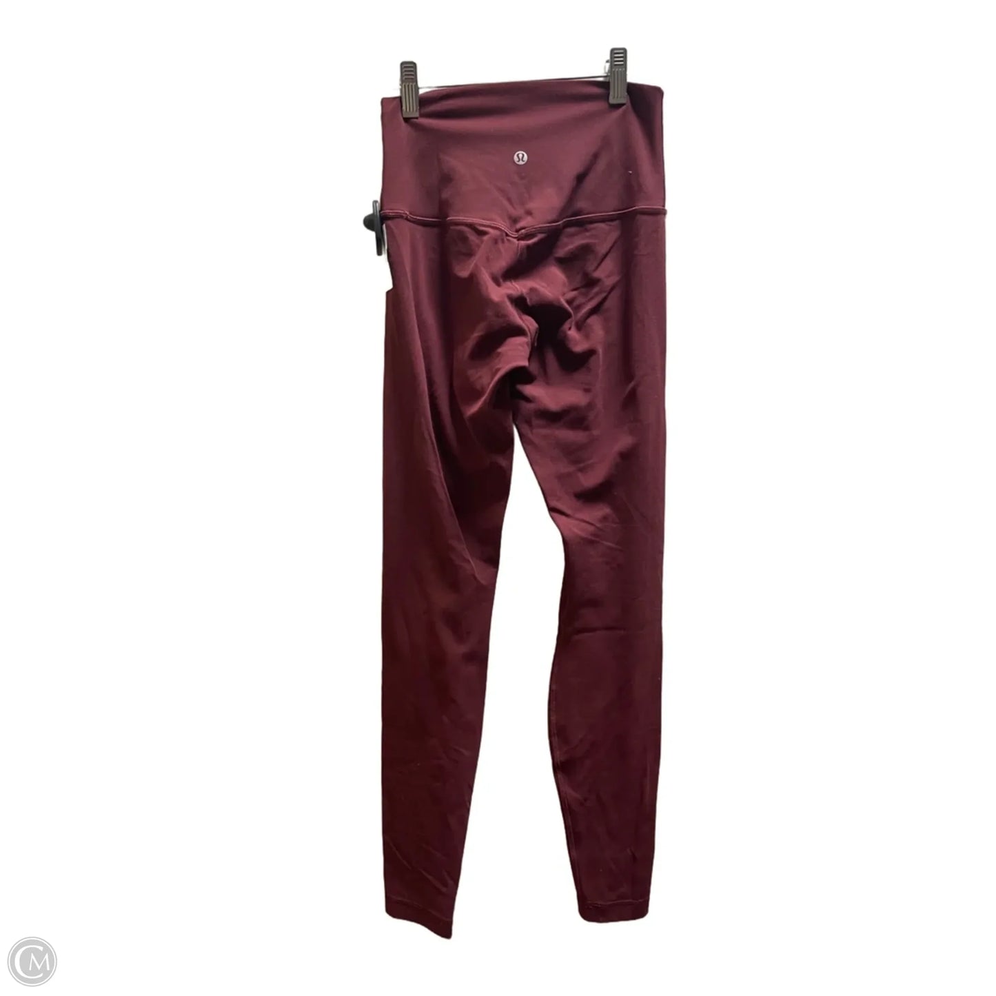 Athletic Leggings By Lululemon In Red, Size: 4