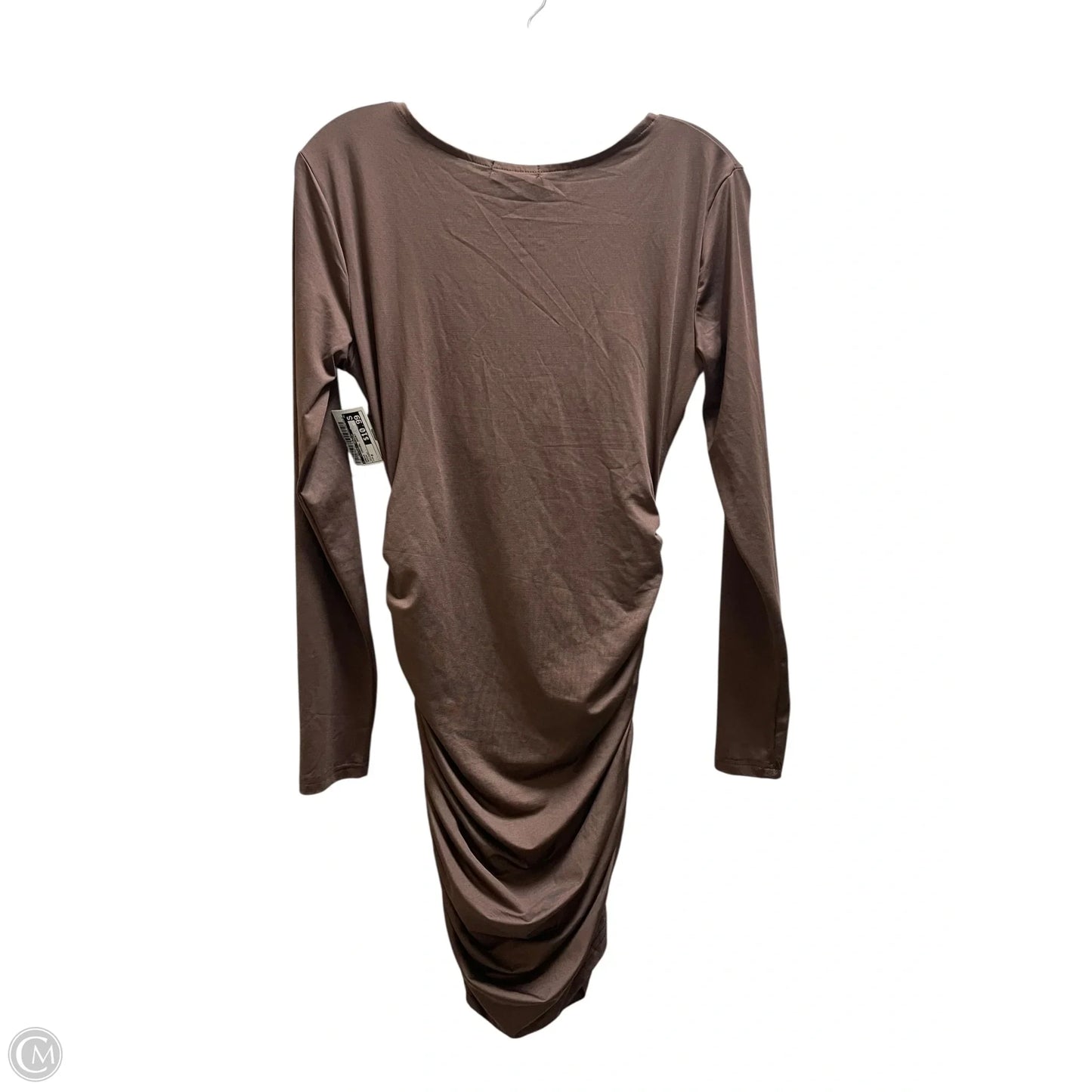 Dress Casual Short By Clothes Mentor In Brown, Size: M