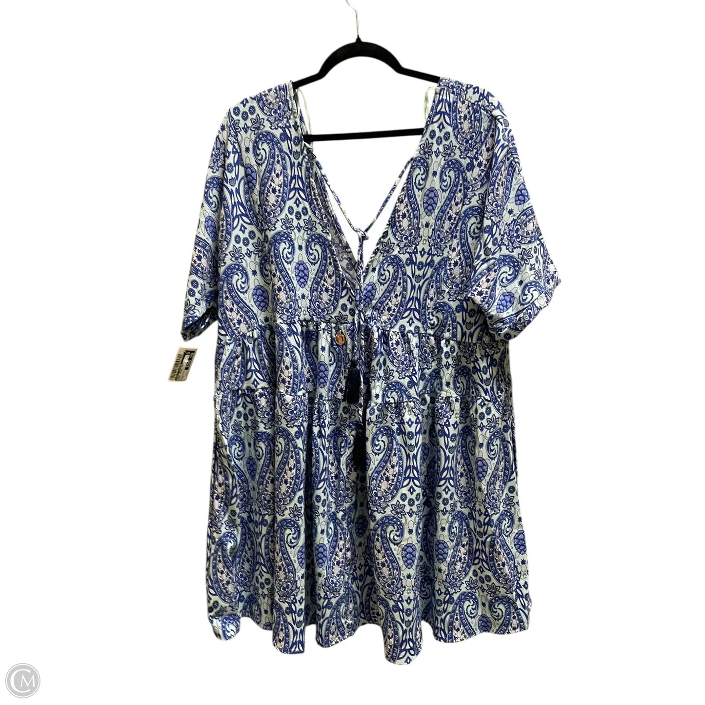 Dress Casual Maxi By Simply Southern In Blue, Size: L