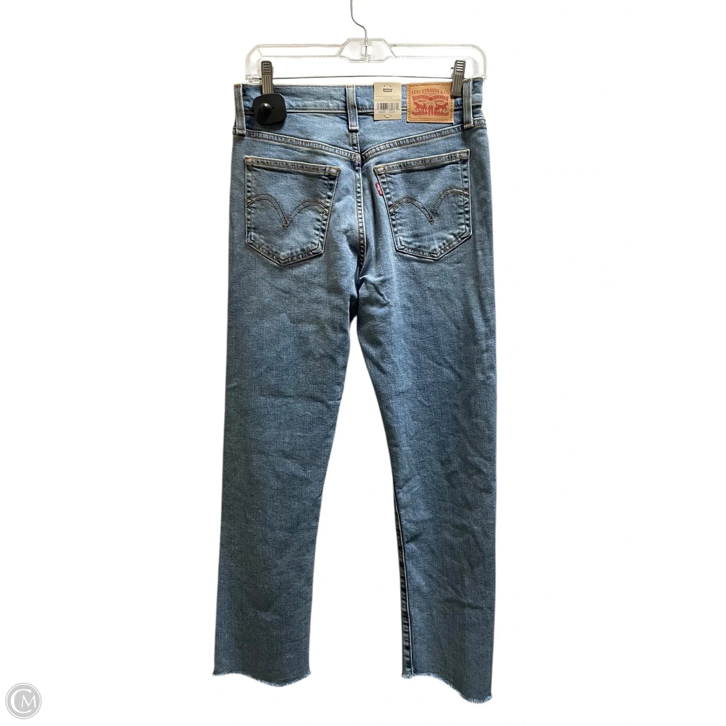 Jeans Straight By Levis In Blue, Size: 4