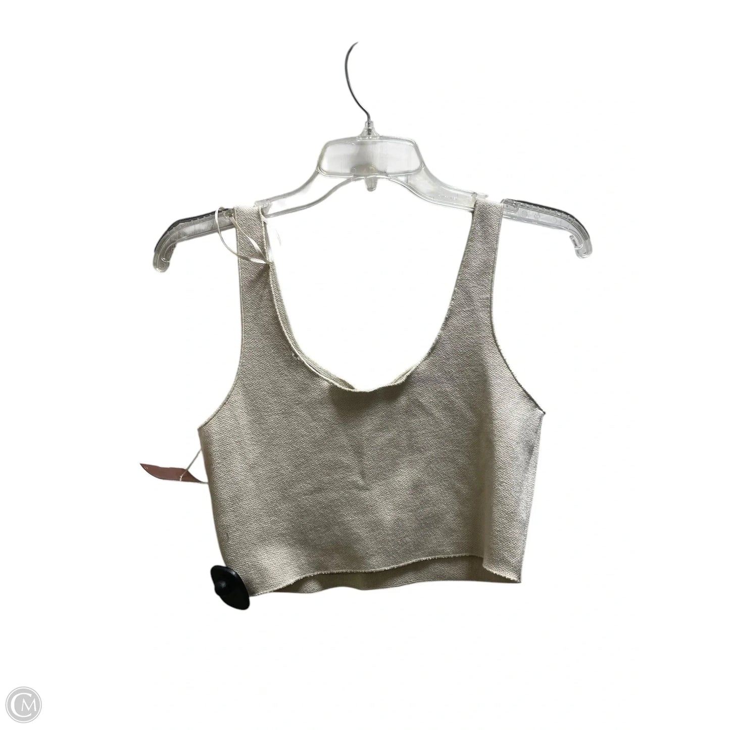 Top Sleeveless By Zara In Black, Size: S