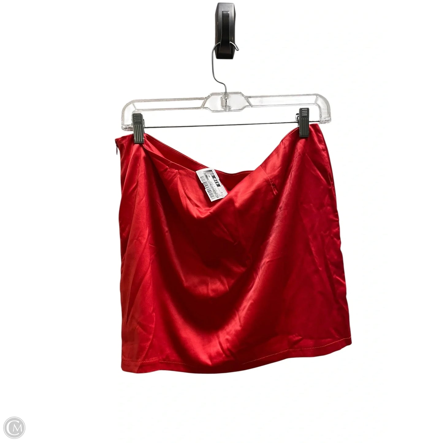 Skirt Mini & Short By Pretty Little Thing In Red, Size: 8