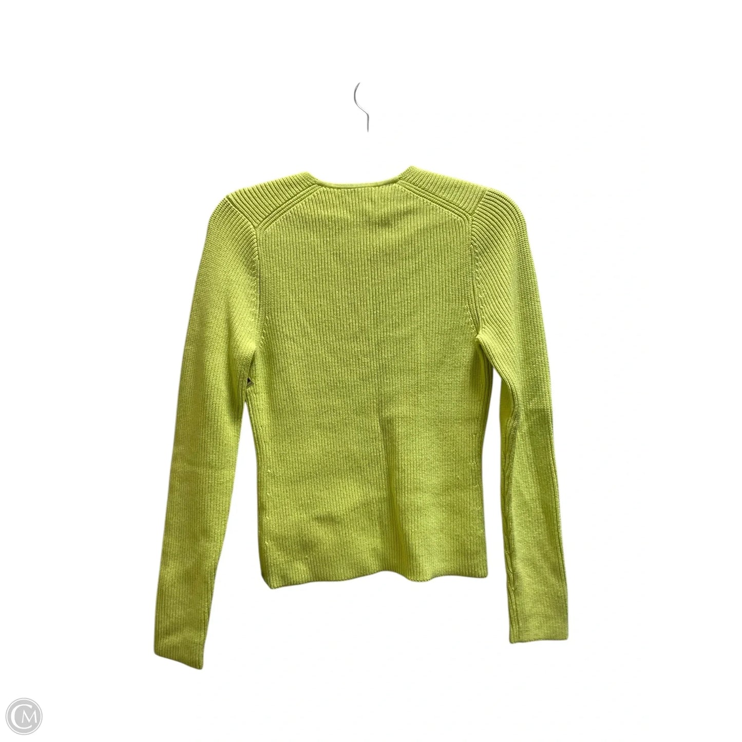 Top Long Sleeve By Express In Green, Size: M
