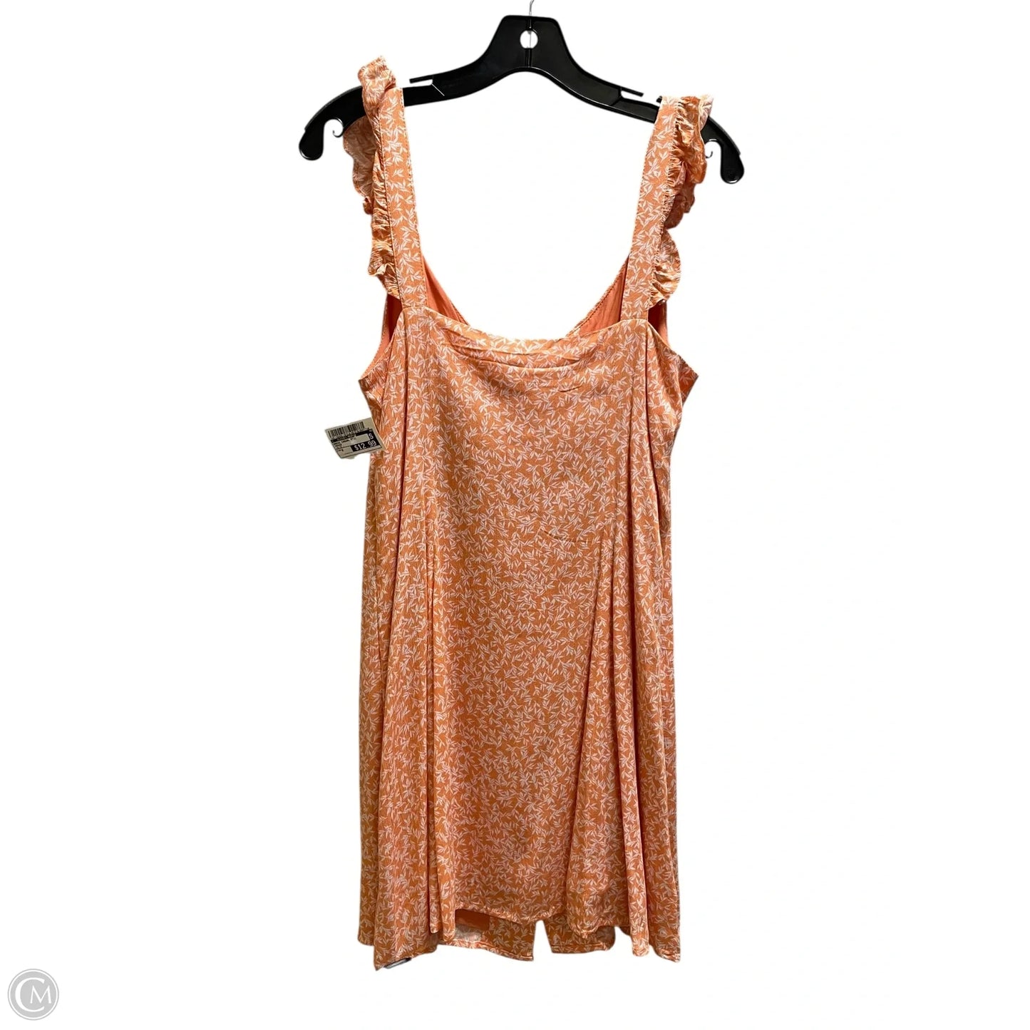 Dress Casual Midi By Clothes Mentor In Orange, Size: M