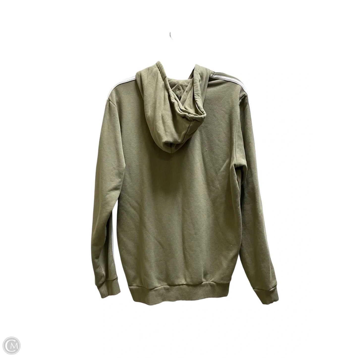 Athletic Jacket By Adidas In Green, Size: M