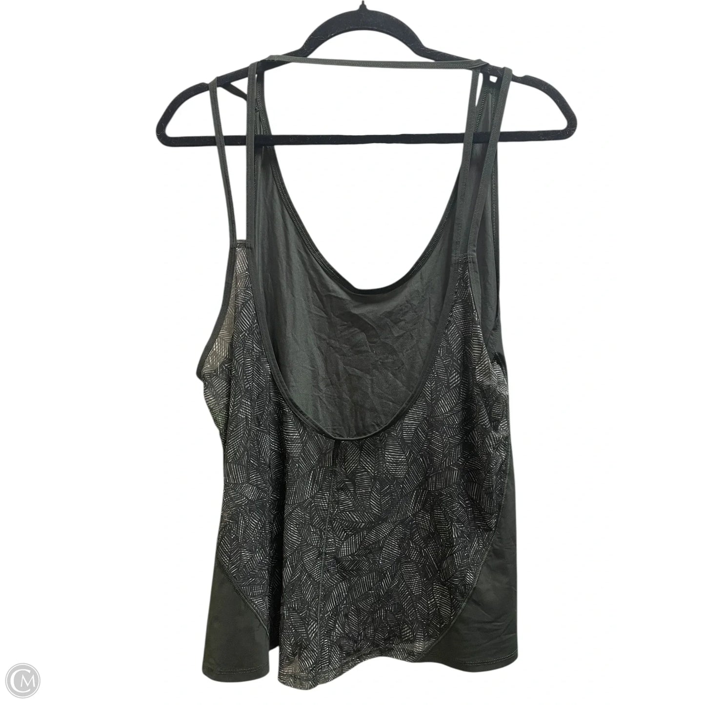 Athletic Tank Top By Lululemon In Green, Size: 8