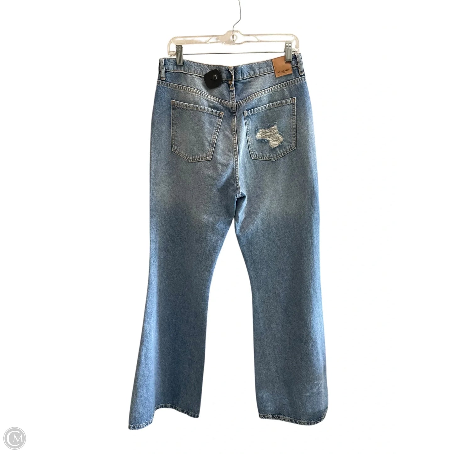 Jeans Straight By We The Free In Blue Denim, Size: 8