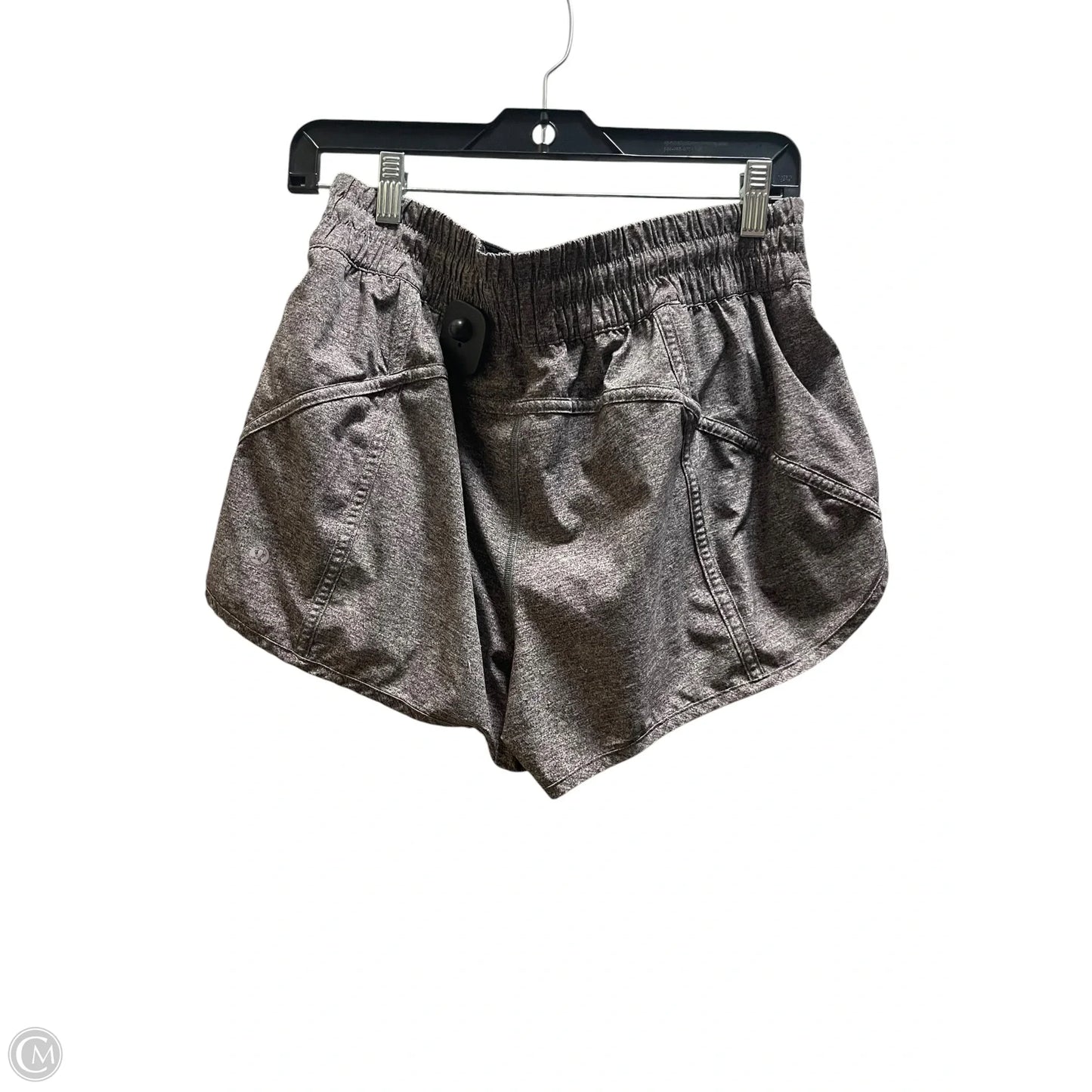 Athletic Shorts By Lululemon In Grey, Size: 10