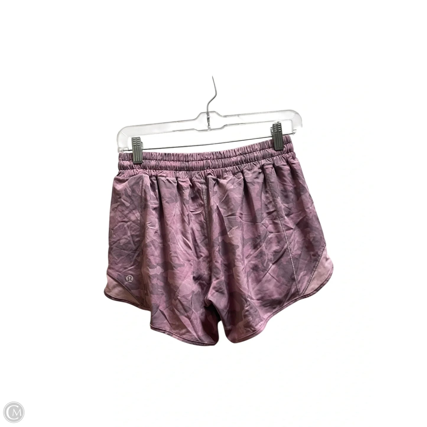 Athletic Shorts By Lululemon In Pink, Size: 8