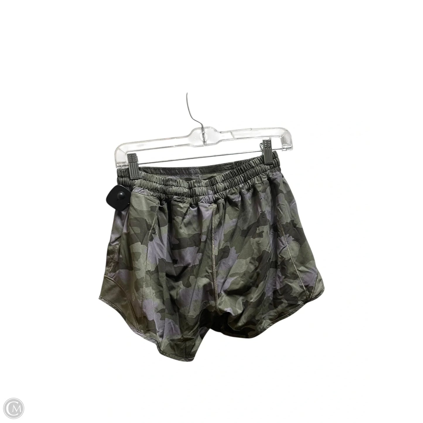 Athletic Shorts By Lululemon In Green, Size: 8